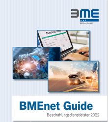 BMEnet Guide – Beschaffungsdienstleister 2022. Bericht “Digitalisierung im strategischen Einkauf”